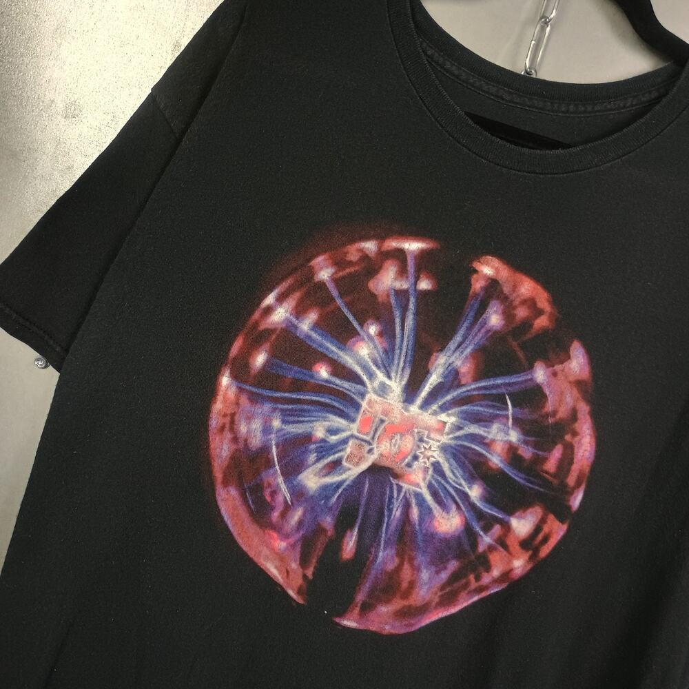 DC Shoes Vintage Y2K 2000s Skater Grunge Surf Plasma Ball Shirt XL Cyber Mall